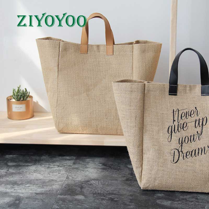 jute tote bag,hemp bags,jute tote bags with leather handles wholesale